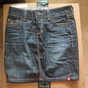 Edc by esprit Denim straight pencil skirt